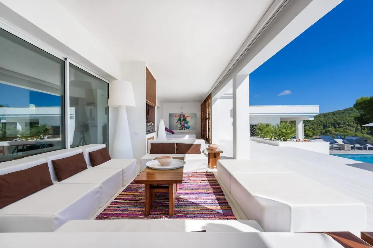 Exquisite Ibiza Home I Jaw Dropping Sea Views I Casa Blanca Jondal I 4 Bedrooms I Gym I Outdoor Kitchen I San Jose فيلة